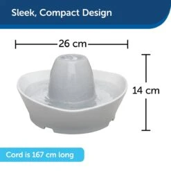 PetSafe® Streamside Ceramic Pet Fountain - Keramische Drinkfontein Voor Katten En Kleine Honden - Water Borrelt Zacht Over De Toren - Door Het Design Van Alle Kanten Bereikbaar - 1,8 Liter - PetSafe Streamside 18 PetSafe® Streamside Ceramic Pet Fountain - Keramische Drinkfontein Voor Katten En Kleine Honden - Water Borrelt Zacht Over De Toren - Door Het Design Van Alle Kanten Bereikbaar - 1,8 Liter - PetSafe Streamside -Kattenbenodigdheden 1200x1200 518