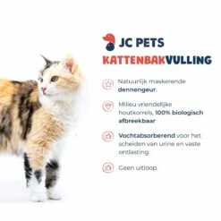 JC Pets Kattenbakvulling - 2 Zakken Houtkorrels X 16 L (32 L - 20 KG) 14 JC Pets Kattenbakvulling - 2 Zakken Houtkorrels X 16 L (32 L - 20 KG) -Kattenbenodigdheden 1200x1200 572