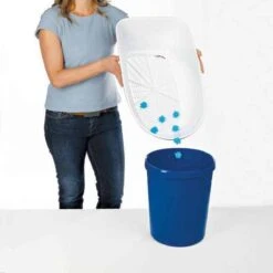 Trixie Berto Kattenbak Open Met Scheidingssyteem Donkergrijs/Blauw - 59X39X22 CM -Kattenbenodigdheden 1200x1200 619