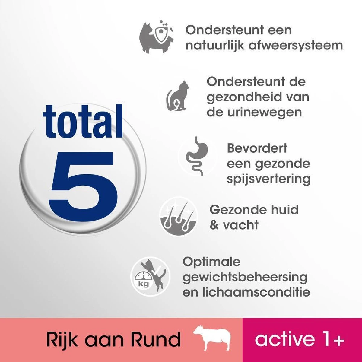 Perfect Fit Active 1+ Katten Droogvoer - Rund - 4 X 750 Gr 8 Perfect Fit Active 1+ Katten Droogvoer - Rund - 4 X 750 Gr - Afbeelding 6