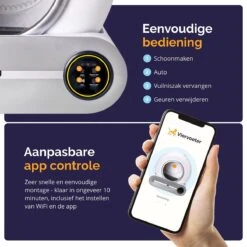 Viervoeter™ Kattenbak Zelfreinigend – Automatische Kattenbak – Zelfreinigende Kattenbak – Anti-geur – 53x58x55cm – Bedienen Via App – 65 Liter 12 Viervoeter™ Kattenbak Zelfreinigend – Automatische Kattenbak – Zelfreinigende Kattenbak – Anti-geur – 53x58x55cm – Bedienen Via App – 65 Liter -Kattenbenodigdheden 1200x1200 685