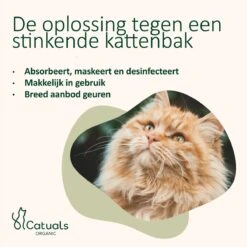 Catuals Kattenbakvulling Geurverdrijver - Neutraliseert Urinegeur Van Katten - Baby Care - 1kg -Kattenbenodigdheden 1200x1200 689