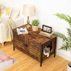 Be-Inspired® Kattenbak Huis – Kattenbakhuis – Kattenbak Ombouw – Kattenbakkast – Kattenmeubel – Kast Voor Kattenbak – Kattenbakhuisje – Kattenbak Cover Kattenbak Box – Houtlook 11 Be-Inspired® Kattenbak Huis – Kattenbakhuis – Kattenbak Ombouw – Kattenbakkast – Kattenmeubel – Kast Voor Kattenbak – Kattenbakhuisje – Kattenbak Cover Kattenbak Box – Houtlook -Kattenbenodigdheden 1200x1200 709