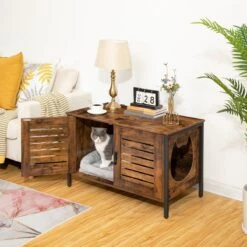 Be-Inspired® Kattenbak Huis – Kattenbakhuis – Kattenbak Ombouw – Kattenbakkast – Kattenmeubel – Kast Voor Kattenbak – Kattenbakhuisje – Kattenbak Cover Kattenbak Box – Houtlook 12 Be-Inspired® Kattenbak Huis – Kattenbakhuis – Kattenbak Ombouw – Kattenbakkast – Kattenmeubel – Kast Voor Kattenbak – Kattenbakhuisje – Kattenbak Cover Kattenbak Box – Houtlook -Kattenbenodigdheden 1200x1200 710