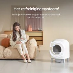 Petree Cube - Zelfreinigende Kattenbak - Automatisch - Bedienen Via De App - Katten - Anti-geur - 60 X 52 X 64 Cm 15 Petree Cube - Zelfreinigende Kattenbak - Automatisch - Bedienen Via De App - Katten - Anti-geur - 60 X 52 X 64 Cm -Kattenbenodigdheden 1200x1200 712