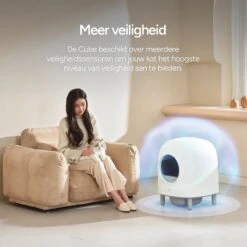 Petree Cube - Zelfreinigende Kattenbak - Automatisch - Bedienen Via De App - Katten - Anti-geur - 60 X 52 X 64 Cm 16 Petree Cube - Zelfreinigende Kattenbak - Automatisch - Bedienen Via De App - Katten - Anti-geur - 60 X 52 X 64 Cm -Kattenbenodigdheden 1200x1200 713