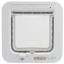 Sureflap Dierenluik Microchip S - Kattenluik - 20x20x7 Cm Wit -Kattenbenodigdheden 1200x1200 760