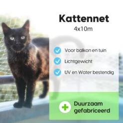 Kattennet Voor Balkon 4x10 Meter - Katten Gaas - Kattennet Balkon - Katten Net - Transparant 11 Kattennet Voor Balkon 4x10 Meter - Katten Gaas - Kattennet Balkon - Katten Net - Transparant -Kattenbenodigdheden 1200x1200 855