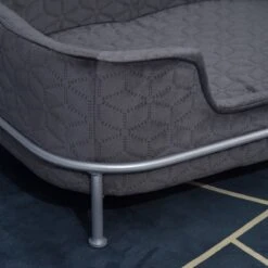 PawHut Hondenbank Met Rugleuning Huisdierenbank Met Metalen Poten Hondenbed Kattenbank D04-157 -Kattenbenodigdheden 1200x1200 939