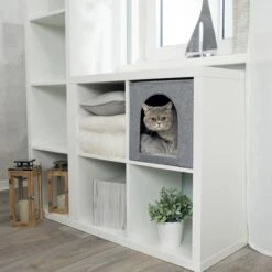 Trixie Kattenmand Iglo Ella Grijs - 33X33X37 CM -Kattenbenodigdheden 1200x1200 949