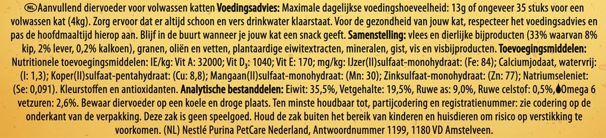 Felix Party Mix - Kattensnacks Original Mix - 5 X 200g 6 Felix Party Mix - Kattensnacks Original Mix - 5 X 200g - Afbeelding 4