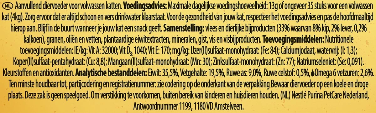 Felix Party Mix - Kattensnacks Original - 8 X 60g 6 Felix Party Mix - Kattensnacks Original - 8 X 60g - Afbeelding 4