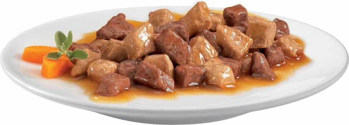 Gourmet Gold Fijne Hapjes - Kattenvoer Natvoer - Zalm & Kip - 24 X 85 Gr 4 Gourmet Gold Fijne Hapjes - Kattenvoer Natvoer - Zalm & Kip - 24 X 85 Gr - Afbeelding 2