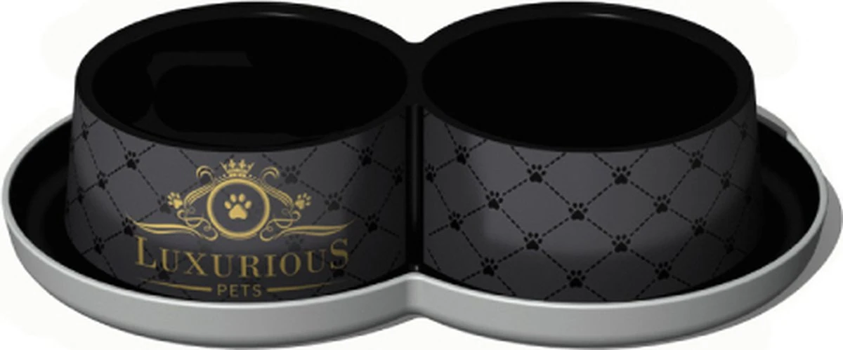 Moderna Luxurious Pets Voerbak Dubbel 5 Moderna Luxurious Pets Voerbak Dubbel - Afbeelding 3