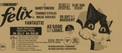 Felix Elke Dag Feest Mix Selectie In Gelei - Katten Natvoer - 80 X 85g 13 Felix Elke Dag Feest Mix Selectie In Gelei - Katten Natvoer - 80 X 85g -Kattenbenodigdheden 1200x525
