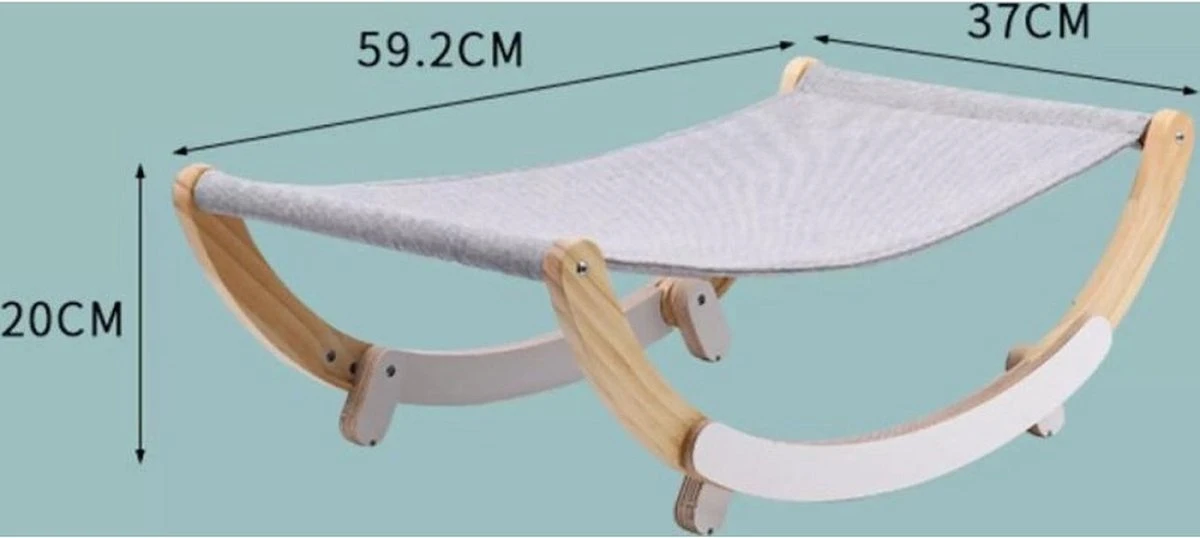 LuxeBass 2-In-1 Katten Hangmat | Hangmat Kat Met Optioneel Wiegfunctie | Wiegen Of Stabiel 8 LuxeBass 2-In-1 Katten Hangmat | Hangmat Kat Met Optioneel Wiegfunctie | Wiegen Of Stabiel - Afbeelding 6