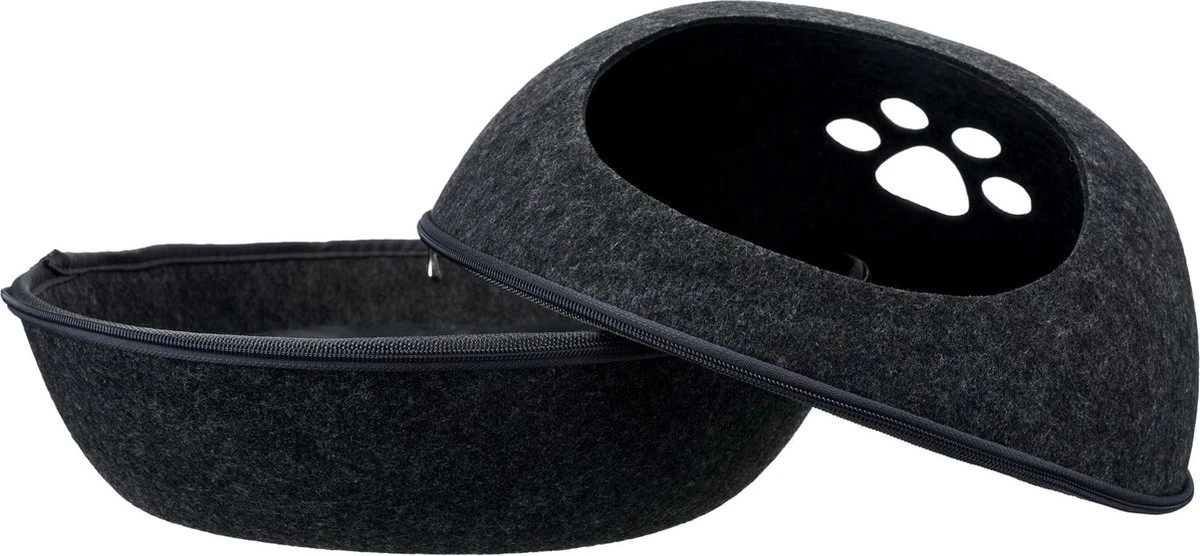 Trixie Relax Iglo Liva Antraciet - 40X24X47 CM 6 Trixie Relax Iglo Liva Antraciet - 40X24X47 CM - Afbeelding 4