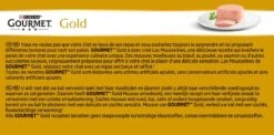 Gourmet Gold Mousse - Kattenvoer Natvoer - Met Tonijn, Lever, Kalkoen, Rund - 48 X 85 G -Kattenbenodigdheden 1200x591