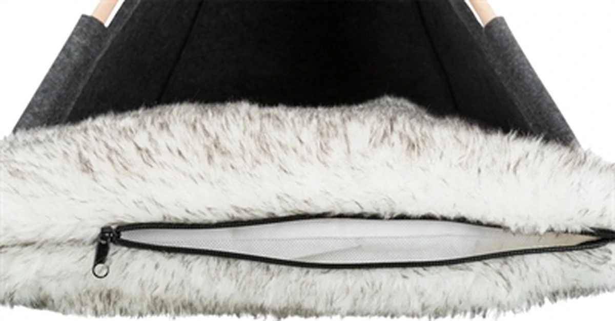 TRIXIE Huisdierengrot Tipi 55x65x55 Cm Vilt 9 TRIXIE Huisdierengrot Tipi 55x65x55 Cm Vilt - Afbeelding 7