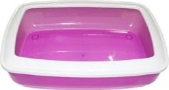 Pawise Kattenbak Laag Model - Open Kattenbak - Duurzaam En Gebruiksvriendelijk - 48x36 Cm - Plastic - Kleur Assorti -Kattenbenodigdheden 1200x639 1