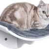 Merkloos Paws And Claws - Cat Shelf – Hangmat Kat – Kattenplank - Kattenbed - Wasbaar – Wandmontage – MDF - Wit 1 Merkloos Paws And Claws - Cat Shelf – Hangmat Kat – Kattenplank - Kattenbed - Wasbaar – Wandmontage – MDF - Wit -Kattenbenodigdheden 1200x645