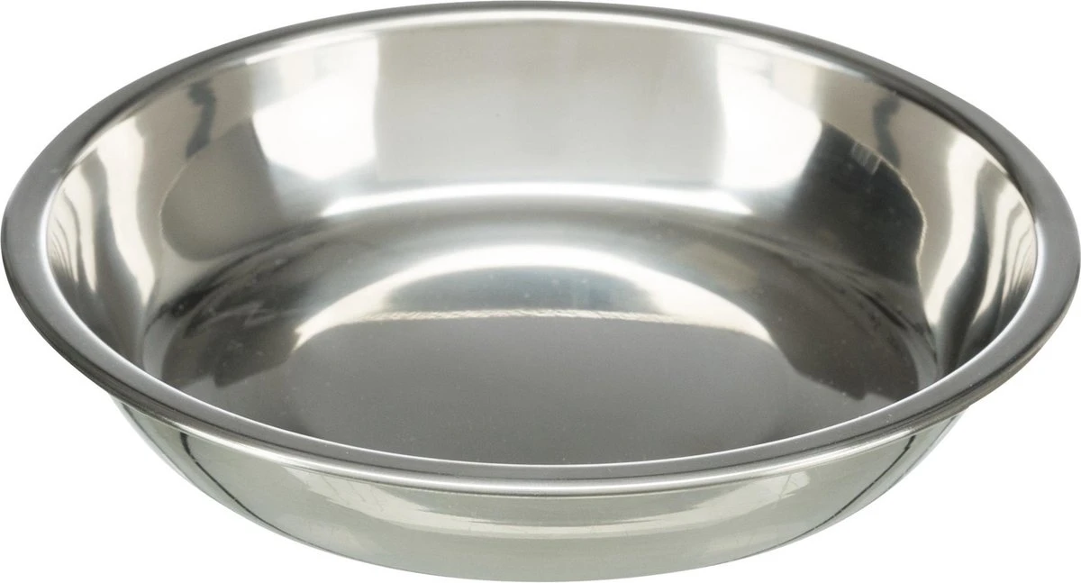 Merkloos Trixie Voerbak Kat Dubbel Melamine / Rvs Wit 2x200 Ml 27x14x3 Cm 5 Merkloos Trixie Voerbak Kat Dubbel Melamine / Rvs Wit 2x200 Ml 27x14x3 Cm - Afbeelding 4