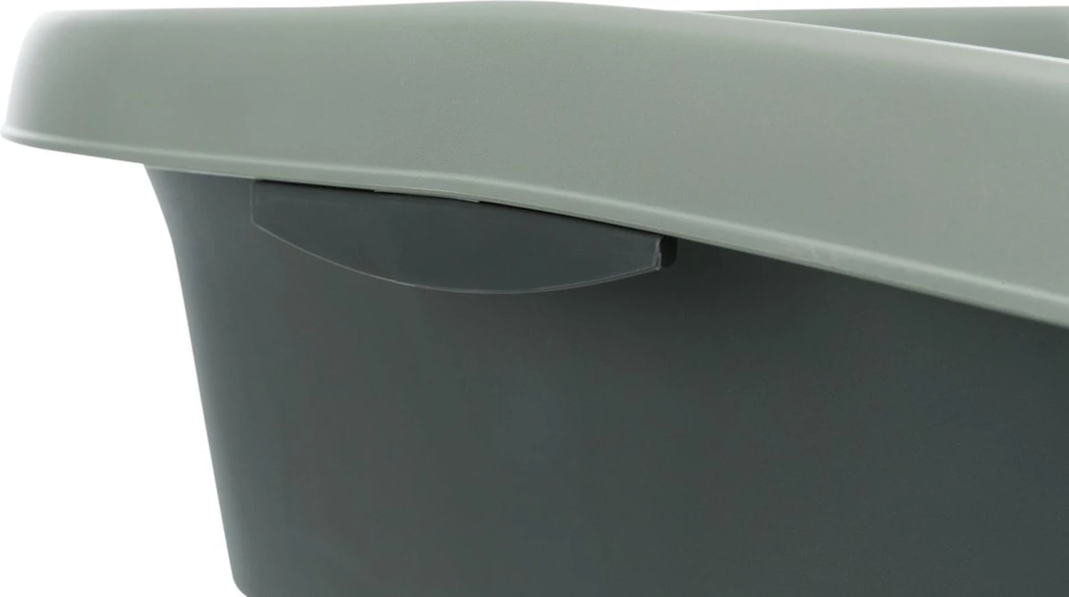 Trixie Kattenbak Carlo Be Eco Met Rand Antraciet / Grijs 6 Trixie Kattenbak Carlo Be Eco Met Rand Antraciet / Grijs - Afbeelding 4