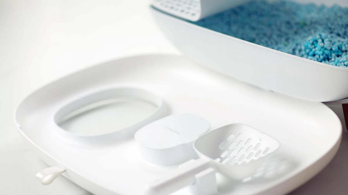 MakeSure Kattenbak Met Lade - Groen - 60 X 38 X 45 Cm - Design 11 MakeSure Kattenbak Met Lade - Groen - 60 X 38 X 45 Cm - Design - Afbeelding 9