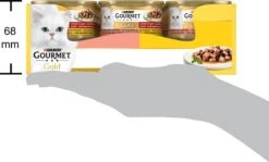 Gourmet Gold Fijne Hapjes - Kattenvoer Natvoer - Zalm & Kip - 24 X 85 Gr 19 Gourmet Gold Fijne Hapjes - Kattenvoer Natvoer - Zalm & Kip - 24 X 85 Gr -Kattenbenodigdheden 1200x723