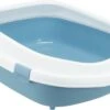 Trixie Kattenbak Primo Met Rand Blauw / Wit - XXL 71X56X25 CM -Kattenbenodigdheden 1200x748 3