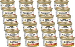 Gourmet Gold Fijne Hapjes - Kattenvoer Natvoer - Zalm & Kip - 24 X 85 Gr 21 Gourmet Gold Fijne Hapjes - Kattenvoer Natvoer - Zalm & Kip - 24 X 85 Gr -Kattenbenodigdheden 1200x756 1