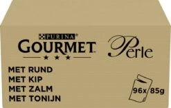 Purina One Gourmet Perle - Kattenvoer - Land En Zee - 96 X 85 Gram -Kattenbenodigdheden 1200x762