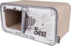 District 70 SARDINE - Design Katten Krabmeubel Van Gerecycled Karton - Zwart, Wit Of Perzik - Afmeting 60x30x30 Cm - Perzik 25 District 70 SARDINE - Design Katten Krabmeubel Van Gerecycled Karton - Zwart, Wit Of Perzik - Afmeting 60x30x30 Cm - Perzik -Kattenbenodigdheden 1200x785