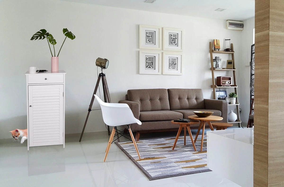 WONDERMAKE® Grote Kattenkast Houten Voor Kattenbak Kattentoilet, XL-kattenbak Dressoir Kastje Met Schuiflade, Designer Kattenhuis Met Kattenhol Kattenbakkast, Kasten Kast Voor Katten Binnen Hoog, 51 X 46 X 96 Cm, Wit 7 WONDERMAKE® Grote Kattenkast Houten Voor Kattenbak Kattentoilet, XL-kattenbak Dressoir Kastje Met Schuiflade, Designer Kattenhuis Met Kattenhol Kattenbakkast, Kasten Kast Voor Katten Binnen Hoog, 51 X 46 X 96 Cm, Wit - Afbeelding 5