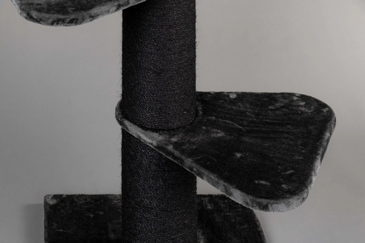 Krabpaal Plafondhoog Voor Grote Katten Maine Coon Tower Blackline Donkergrijs Antraciet Van RHRQuality 8 Krabpaal Plafondhoog Voor Grote Katten Maine Coon Tower Blackline Donkergrijs Antraciet Van RHRQuality - Afbeelding 6