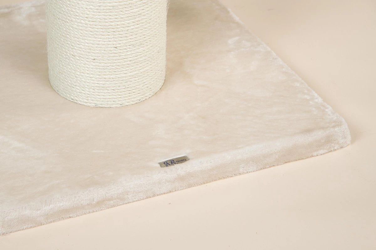 RHR Quality Royalty Krabpaal - Crème/wit - 60 X 60 X 155 Cm 8 RHR Quality Royalty Krabpaal - Crème/wit - 60 X 60 X 155 Cm - Afbeelding 6