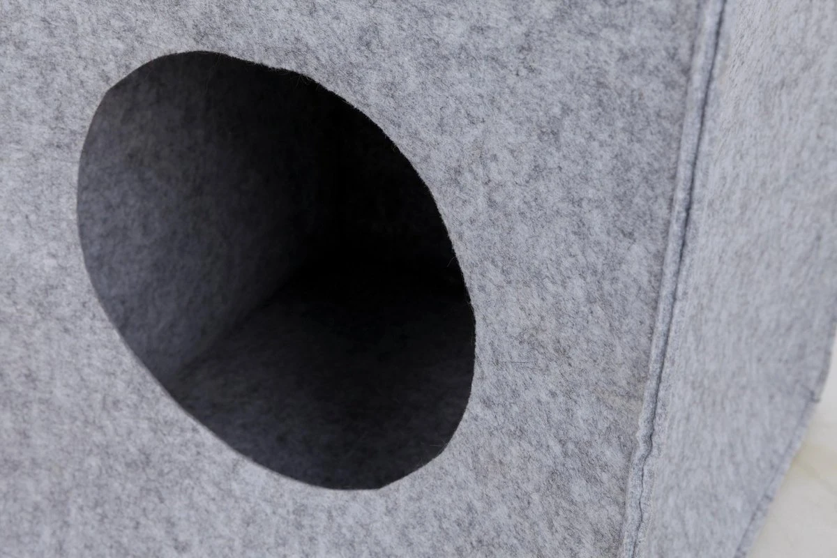 Trixie Kattenmand Iglo Anton Grijs - 33X33X37 CM 6 Trixie Kattenmand Iglo Anton Grijs - 33X33X37 CM - Afbeelding 4