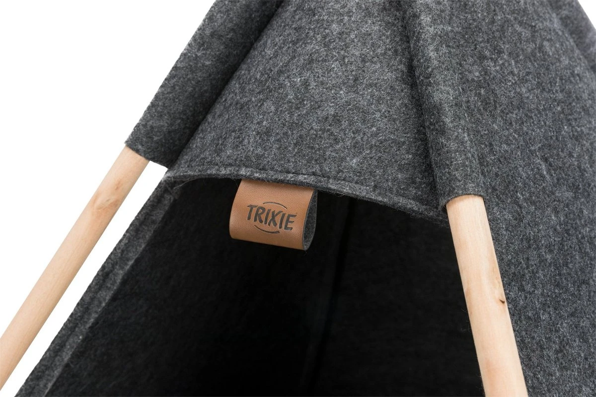 TRIXIE Huisdierengrot Tipi 55x65x55 Cm Vilt 8 TRIXIE Huisdierengrot Tipi 55x65x55 Cm Vilt - Afbeelding 6