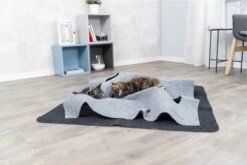 Trixie Cat Activity Adventure Carpet Grijs 99x99 Cm -Kattenbenodigdheden 1200x800 84