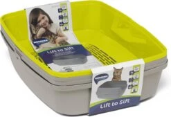 Moderna Lift To Sift - Kattenbak Met Zeefsysteem - Grijs - 50 X 38 X 24 Cm -Kattenbenodigdheden 1200x820