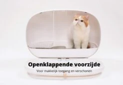 MakeSure Kattenbak Met Lade - Groen - 60 X 38 X 45 Cm - Design 24 MakeSure Kattenbak Met Lade - Groen - 60 X 38 X 45 Cm - Design -Kattenbenodigdheden 1200x833 2