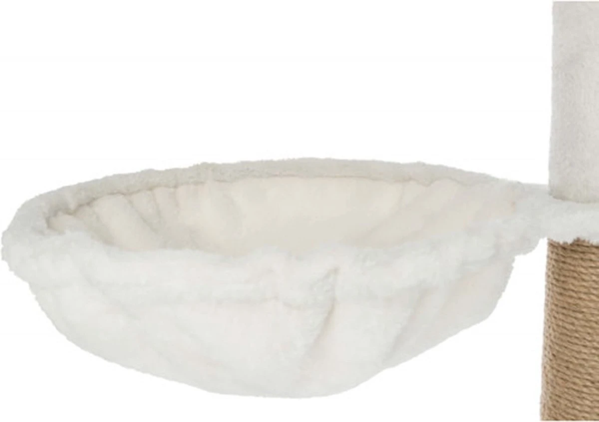 TRIXIE Kattenkrabpaal Aurelio 220-250 Cm Wit En Bruin 4 TRIXIE Kattenkrabpaal Aurelio 220-250 Cm Wit En Bruin - Afbeelding 2