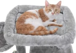 Luxe Krabpaal - Kattenboom Met Krabbord - Lichtgrijs -Kattenbenodigdheden 1200x849 1