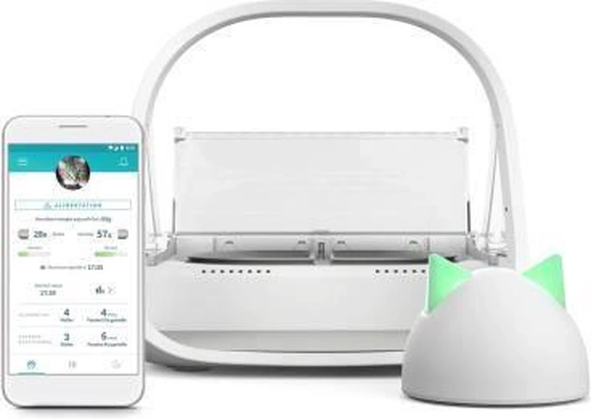 Surefeed Microchip Voerbak Connect Wit - - 21.5x22.7x31 (hxbxd) Cm 13 Surefeed Microchip Voerbak Connect Wit - - 21.5x22.7x31 (hxbxd) Cm - Afbeelding 11