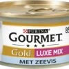 Gourmet Gold Luxe Mix - Kattenvoer Natvoer - Zeevis & Spinazie - 24 X 85 Gr 1 Gourmet Gold Luxe Mix - Kattenvoer Natvoer - Zeevis & Spinazie - 24 X 85 Gr -Kattenbenodigdheden 1200x858 2