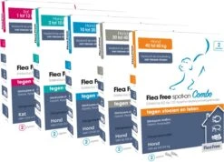 Flea Free Ectoline Duo Kat - Tegen Vlooien En Teken - 2 Pipetten 12 Flea Free Ectoline Duo Kat - Tegen Vlooien En Teken - 2 Pipetten -Kattenbenodigdheden 1200x864