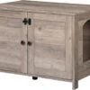 Kattenhuis Met Dubbele Deurtjes - Kattenkast Met Ruimte Voor Kattenbak - Kist Met Grote Opbergruimte - Bruikbaar Als Bank &bijzettafel - Voor In Slaapkamer & Gang - Greige 1 Kattenhuis Met Dubbele Deurtjes - Kattenkast Met Ruimte Voor Kattenbak - Kist Met Grote Opbergruimte - Bruikbaar Als Bank &bijzettafel - Voor In Slaapkamer & Gang - Greige -Kattenbenodigdheden 1200x865 2