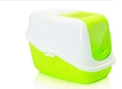 Savic Kattenbak Nestor - Kattenbak - Zwart/Wit - 56 X 39 X 38,5 -Kattenbenodigdheden 1200x869 1