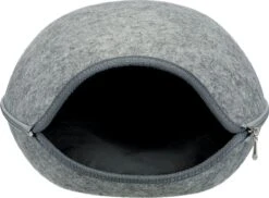 Trixie Relax Iglo Luna Lichtgrijs - 40X24X46 CM -Kattenbenodigdheden 1200x882 4