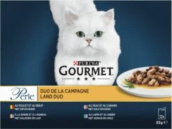 Gourmet Perle Duo – Kattenvoer Natvoer – Met Kip En Rund, Kalkoen En Lam, Kalf En Eend, Konijn En Wild – 48 X 85 Gr 10 Gourmet Perle Duo – Kattenvoer Natvoer – Met Kip En Rund, Kalkoen En Lam, Kalf En Eend, Konijn En Wild – 48 X 85 Gr -Kattenbenodigdheden 1200x900 3